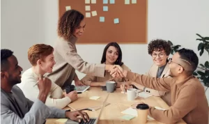 equipe de trabalho motivada