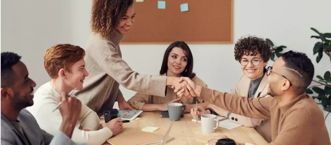 equipe de trabalho motivada