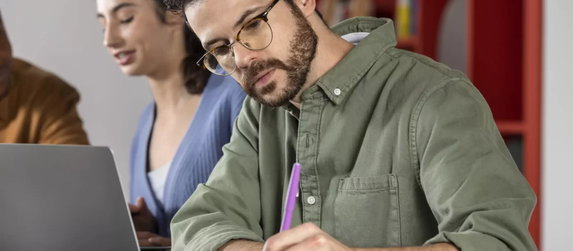 pessoas em treinamento corporativo